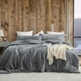 thumbnail image 3 of Coma Inducer Git Cozy - ® Oversized Comforter Set - Darkest Gray King, 3 of 4