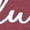 HEATHER WINE, variant on Instant Message - Delulu Cursive Graphic Racerback Tank