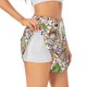 thumbnail image 1 of Balery Owl Back To School Pantalones cortos deportivos para mujer con forro y dos bolsillos, elásticos, para entrenamiento, gimnasio, yoga-XX-Large, 1 of 7