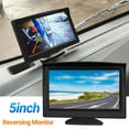 thumbnail image 1 of Reversing Monitor 2 Way Video Input High Clarity TFT LCD 5-Inch Car Backup Camera Rear View System for SUV, 1 of 10