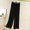 Black, variant on Dianli 2PC Women Fleece Elastic Waist Pajama Pants Lounge Bottoms Soft Warm Casual Home Sleepwear Relaxed Fit Pocketed Drawstring Comfortable Loungewear Machine Washable Easy Care Cozy Nightwear
