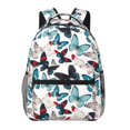 thumbnail image 1 of Fotbe Butterfly Mochila Casual con Estampado para Escuela, Viajes y Actividades al Aire Libre - Duradera, Ligera y Cómoda, 1 of 5