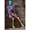 thumbnail image 3 of Crazy Bones Poseable Skeleton in Rainbow, 3 of 4