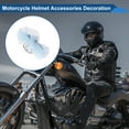 thumbnail image 3 of Accesorios para Casco de Motocicleta Decoración Corona con Perlas y Velos para Cascos de Motocicleta, Bicicleta, Esquí Tono Dorado Azul Aleación Sticker 1 Juego, 3 of 6