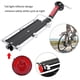 thumbnail image 5 of Estante para equipaje de asiento trasero de bicicleta de montaña de aleación de aluminio con accesorio de guardabarros, 5 of 15