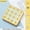 yellow, variant on PATLOLLAV DIY Coaster with Glass Mosaic Tiles, Mixed Color Mosaic Kit with Bamboo Coaster, Crafts for Adults Mosaic, Crafts Materials Package, Mosaic ,Gift for Mother's Day (Square,Round)