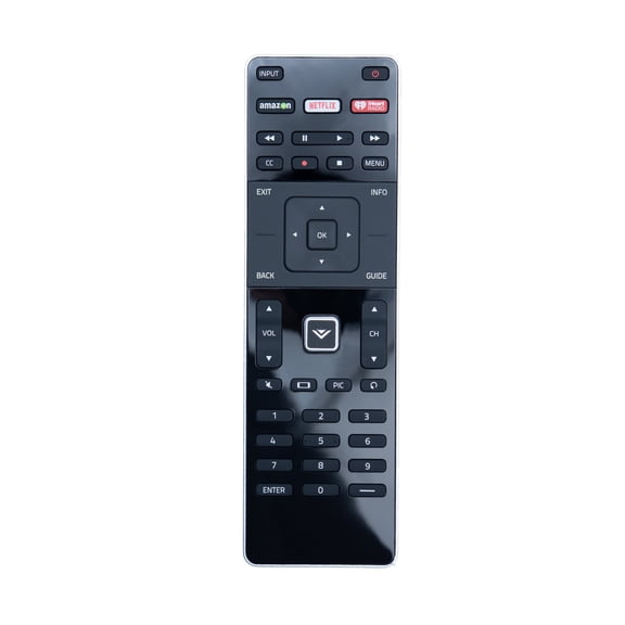 VIZIO XRT500 QWERTY Keyboard with Back Light Remote fit for VIZIO M43-C1 M49-C1 M50-C1 M55-C2 M60-C3 M65-C1 M70-C3 M75-C1 M80-C3 M322I-B1 M422I-B1 M492I-B2 M502I-B1 M552I-B2 M602I-B3 M652I-B2 M702I-B3