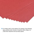 thumbnail image 4 of Cartulina Brillante Unique Bargains Nacarada 8x11.5 Pulgadas 92 Lb/250gsm Rojo 25 Hojas, 4 of 6