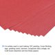 thumbnail image 4 of Cartulina Brillante Unique Bargains Nacarada 8x11.5 Pulgadas 92 Lb/250gsm Rojo 25 Hojas, 4 of 6