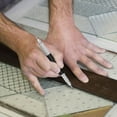 thumbnail image 6 of Wovilon Tools Home Improvement Tungsten Steel Ceramic Tile Marking Pen Lettering Pin Roller Glass Cutter Floor Tile Marking Tile Pen, 6 of 8
