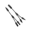 thumbnail image 2 of GUOOL Solar Panel Y Branch Cable Connection Wire Plug Tool Kit for Solar Panel Easy to Install Plug and Play 1 Pair Solar Connector Length 28cm, 2 of 9