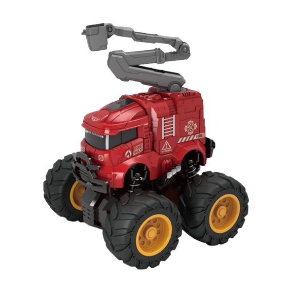 Fridja Children's Inertial Alloy Engineering Vehicle Climbing Off-road Sliding Boy Toy Car Birthday Gift Christmas Gift