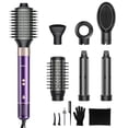 thumbnail image 1 of Cepillo y secador de pelo Vincofy 7 en 1, color morado, 1 of 8