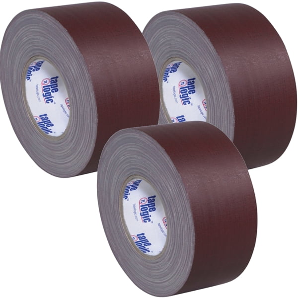 Tape Logic 11 Mil Gaffers Tape Brown 3" X 60 Yard Roll (3 Pack)