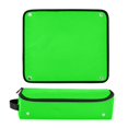 thumbnail image 4 of Hair Tools Storage with Heat Resistant Mat- Bright Emerald Green Printed Curling Iron Travel Bag/Flat Iron Case for Women, 4 of 8