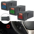 thumbnail image 2 of 36W Car for Qc3.0 Fast Charger 12V Dual Usb Phone Socket Voltage Display for Toyota, 2 of 4