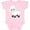 AD-Pink, variant on Inktastic Cute White Lamb Boys or Girls Baby Bodysuit