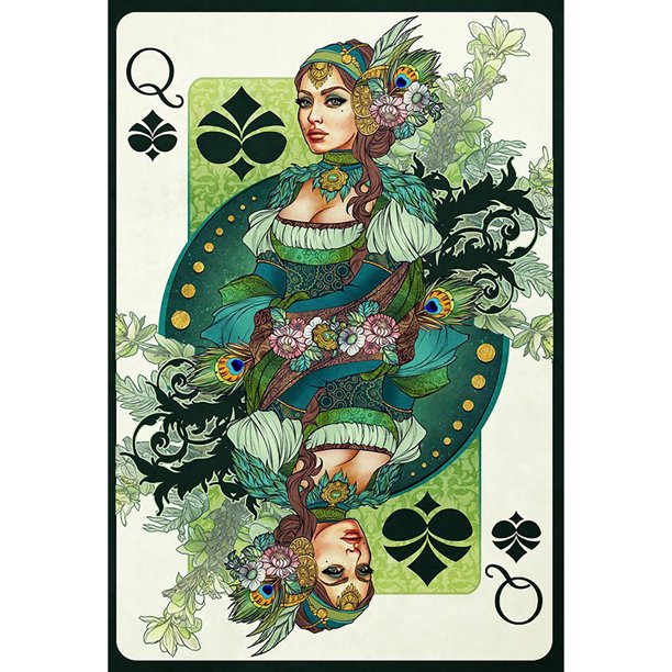 Pintura de diamante (DB6975) Naipes cuadrados de resina Craft Home Decor (A3127) 40x50cm Hugtrwg Para estrenar