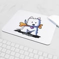 thumbnail image 5 of CafePress - Kiniart Westie With Bone - Non-slip Rubber Mousepad, Gaming Mouse Pad, 5 of 6