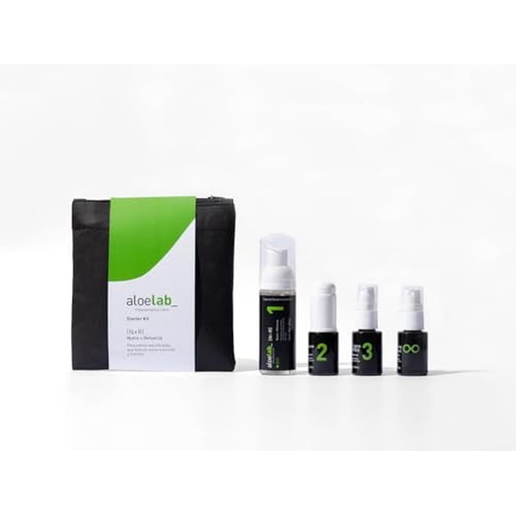 Set Facial Aloevida LAB Joven Equilibrada Nutritiva 102 ml