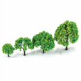 thumbnail image 1 of 4 Uds modelo de árbol con diseño de tren paisaje de parque paisaje de juego de 1,6-3,94 Hugo Árboles modelo, 1 of 7