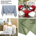 thumbnail image 4 of Efavormart 70" Navy Blue Premium Scuba Square Tablecloth, Wrinkle Free Polyester Seamless Tablecloth, 4 of 6