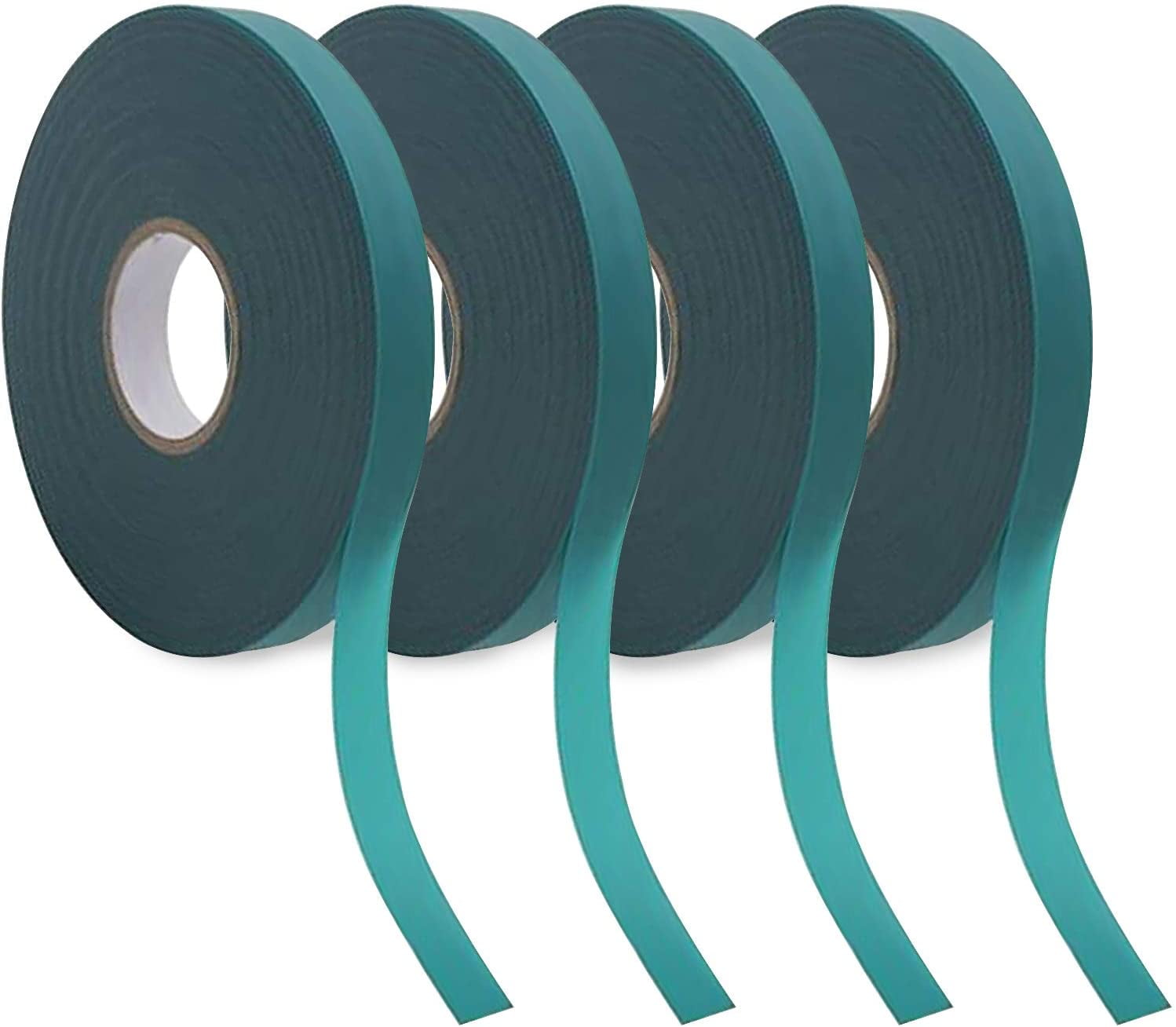 4 Rolls Stretch Tie Tape, Garden Tie Tape Thick Plant Ribbon Garden