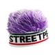 thumbnail image 5 of Gorro con peluca de pelo, gorro con peluca con visera, gorro novedoso para hombres y mujeres, para actividades al aire libre y casuales Púrpura, 5 of 8