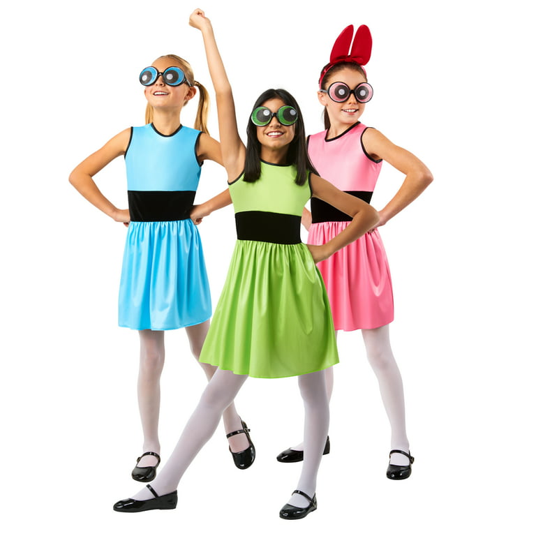 Buttercup Youth T-Shirt Cosplay Costume Halloween PPG Powerpuff Power Puff  Girls