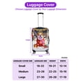 thumbnail image 5 of Happy New Year 2026 Bulldog Holiday Balloons Party Snow Travel Luggage Cover Dog Lover Gifts Idea Suitcase Dust Protective Decor - 13018, 5 of 5