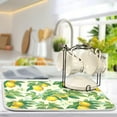 thumbnail image 5 of Colorful Lemons Style Dish Drying Mat 16 x 18 Inch Dish Mat Drainer Dish Drying Pad Absorbent, 5 of 6