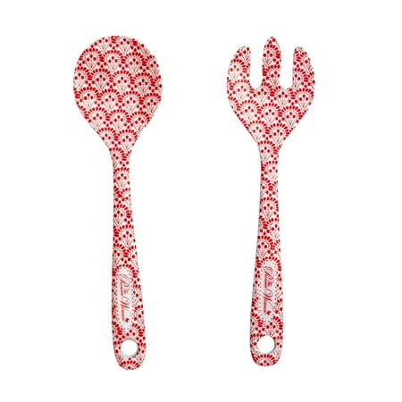 Pioneer Woman Set of 2 Salad Servers Vintage Floral