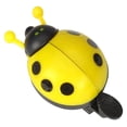 thumbnail image 1 of Sonnette de Guidon en Forme de Coccinelle pour Vélo (Jaune), 1 of 5