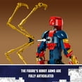 thumbnail image 6 of LEGO Marvel Iron Spider-Man Construction Figure, Super Hero Marvel Toy for Kids, Posable Spider-Man Action Figure with Armor, Buildable Toy Model, Gift for Boys and Girls Ages 8 and Up, 76298, 6 of 8