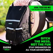 Rhino USA Spare Tire Trash Bag - Car Storage Solution For Overlanding Accesories, Camping and More!