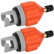 thumbnail image 1 of Adaptador de Bomba de Aire - 2 uds., Inflador de Bomba de Aire, Tabla de Surf, Tabla de Paleta, Adaptador de Canoa, Accesorio(Naranja), 1 of 5