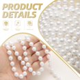 thumbnail image 2 of Cuerda para manualidades Pearl Beads ZPEXRV, 48 pies/14,7 m, blanca, 2 of 8