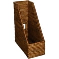 thumbnail image 1 of Kouboo 1060081 La Jolla Rattan Magazine File, Honey-Brown, 1 of 4