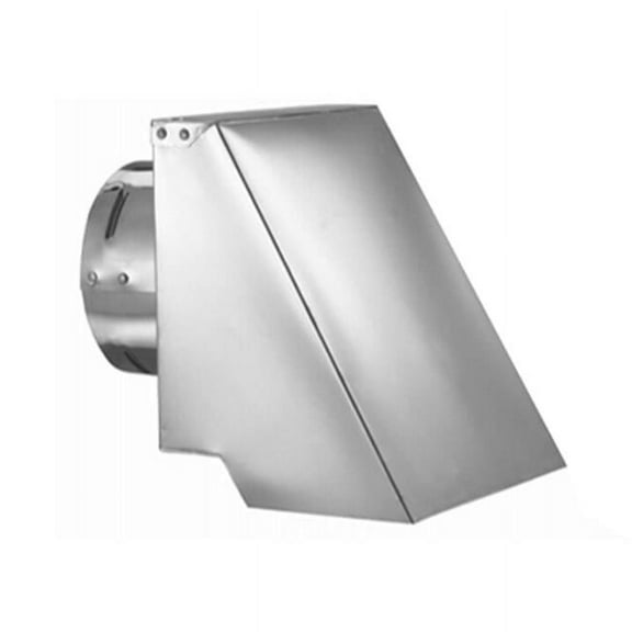 4PVL-HSCR 4 in. Square Pellet Vent Horizontal Cap