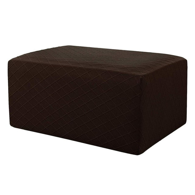 Otomano - Cojín para Reposapiés Almohada de Apoyo para Escritorio de Oficina, Viaje en , Automóvil, Campamento, , Adultos Café Macarena Cubierta de puf otomano