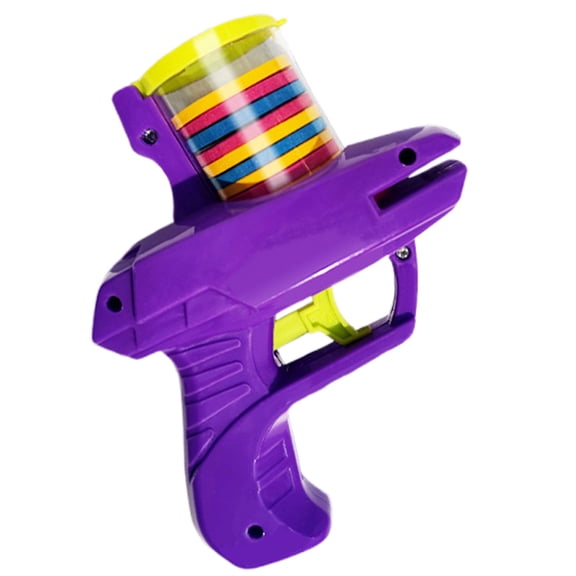 XIANXIAN Foam Disc Shooter Disc Launcher Zip Shot Shooter Blasters for Birthday Gifts Family Gatherings Games Outside Yard Activities (15 Missile)