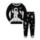thumbnail image 1 of Conjunto De Pijamas Para Niños Pequeños, Ropa De Dormir De Astronauta, Manga Larga, 100% Algodón, 2 Piezas, Talla 7T, 1 of 1
