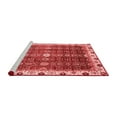 thumbnail image 2 of Ahgly Company Machine Washable Indoor Rectangle Abstract Red Modern Area Rugs, 4' x 6', 2 of 4
