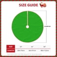 thumbnail image 4 of Bingfone Christmas Tree Skirt Mat Christmas Decoration Interior 36"-Green, 4 of 8