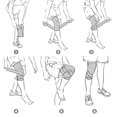 thumbnail image 4 of Bangcool Manchons de Compression Respirants Élastiques Genouillère avec Sangle, 4 of 7