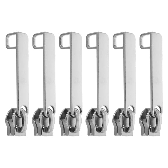 HONMEET 6-Pack Explosion Proof Zipper Pulls Replacement for Suitcase Luggage Backpack with Lockable Design