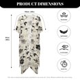 thumbnail image 6 of HELLHERO High Quality Fabrics Bikini Cover Up for Summer Casual Free Size Bathing Suit Cover Up Flowers Pattern, 6 of 6