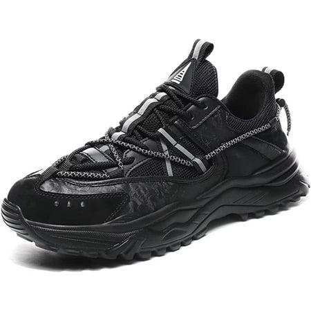 Women s Sneaker Walking Running Shoes Sports Daddy Platform Leather Mesh Thick Non Slip Comfortable Breathable Lightweight Gym Workout Fashion Casual
