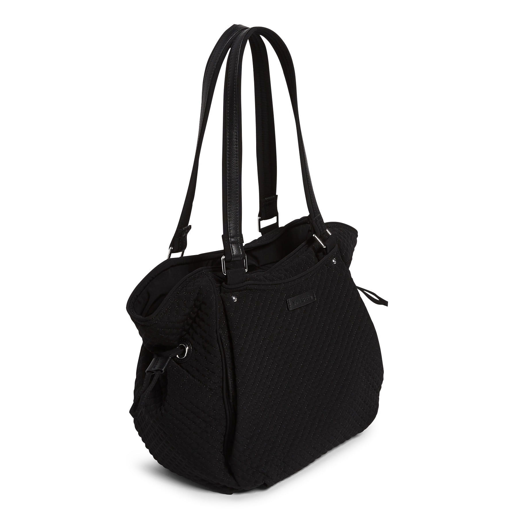 Vera Bradley Brandclub Vera Bradley Women s Microfiber Glenna Satchel Classic Black