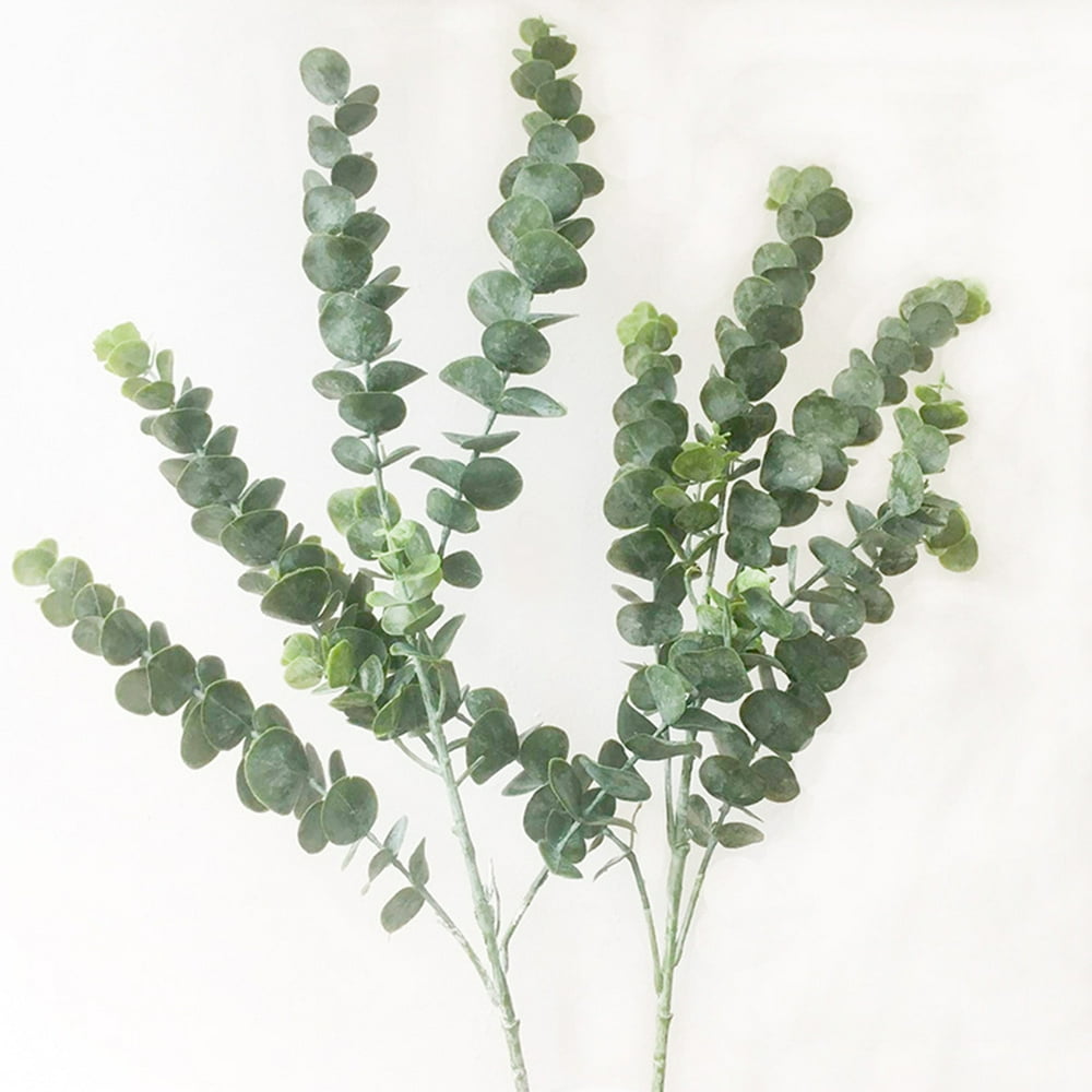 Windfall Real Touch Leaf Artificial Eucalyptus Stem Faux Windfall Real Touch Leaf Artificial Eucalyptus Stem Faux